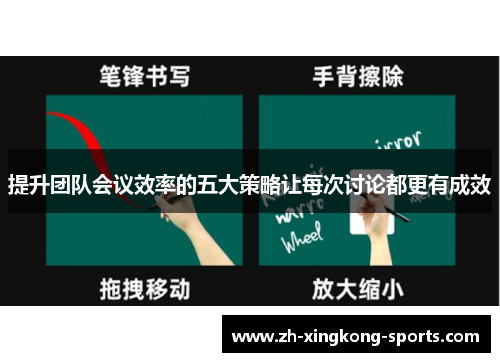 提升团队会议效率的五大策略让每次讨论都更有成效